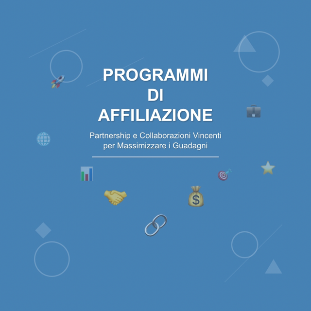programmi di affiliazione