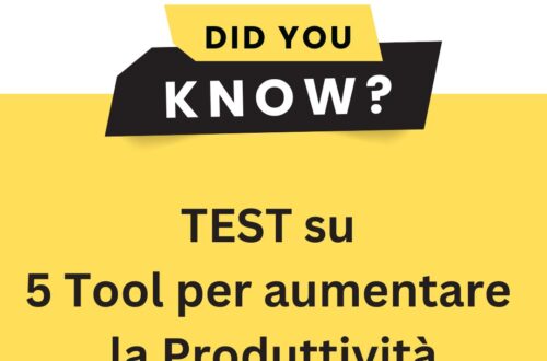 test su 5 tool per aumentare la produttività